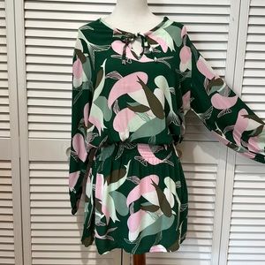 Ava Sky- dress Ewa, Forrest Koi - Small